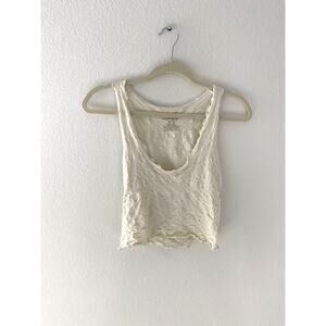 Free People Intimately Here For You Seamless Cropped Cami M/L